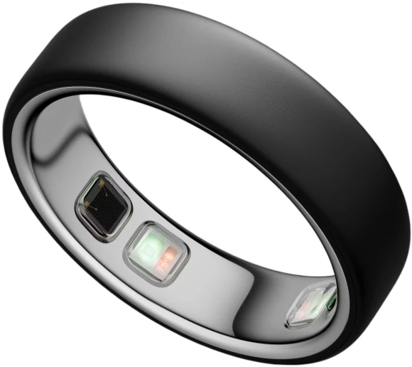 Smart Ring, Matte Black, Size 09 (19) — Smart Ring, Oura
