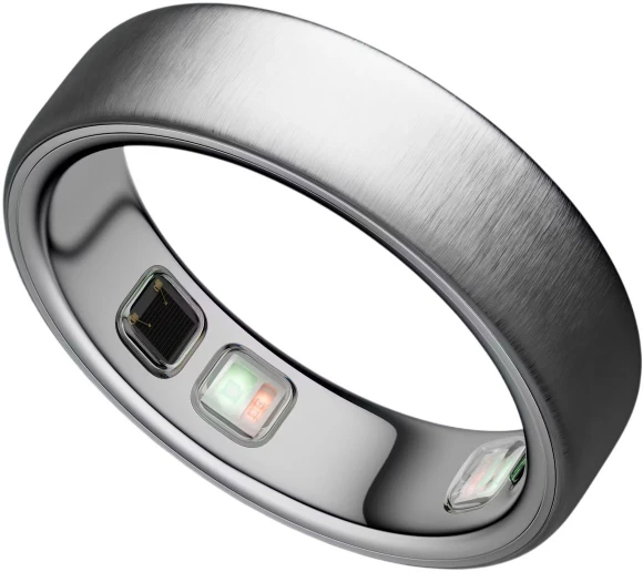 Smart Ring, Matte Silver, Size 11 (20,6) — Smart Ring, Oura
