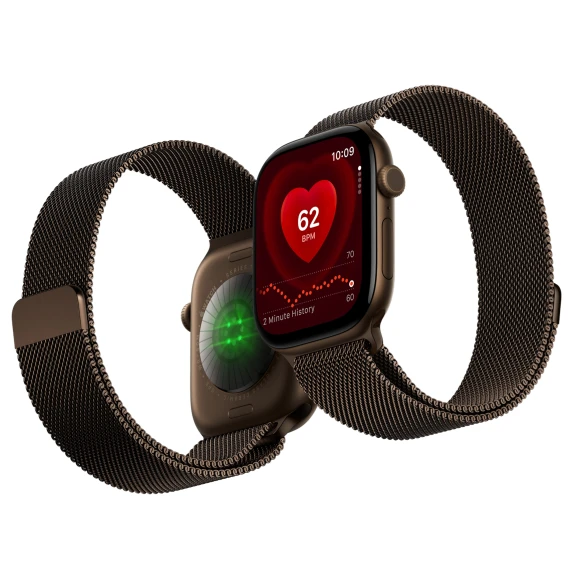46 mm GPS + Cellular Smartwatch, Night Blue Ceramic with Navy Blue Band — Smart Watch, Apple