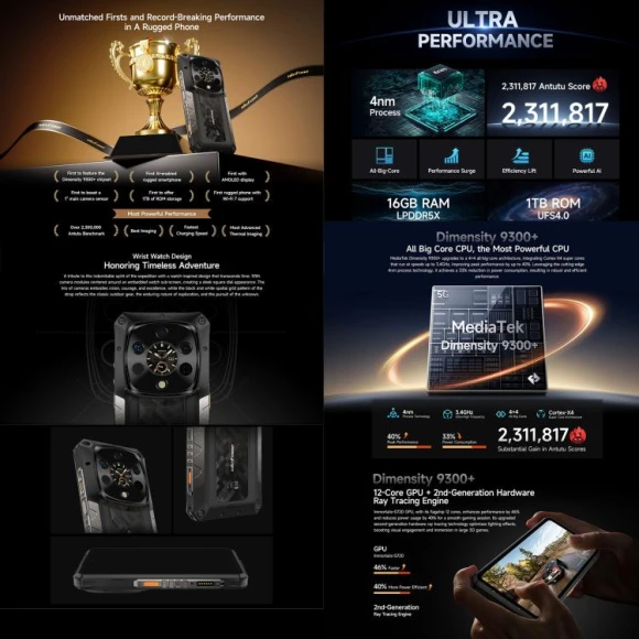 Armor 28 Ultra Thermal Version Rugged Phone — Smartphones, Ulefone