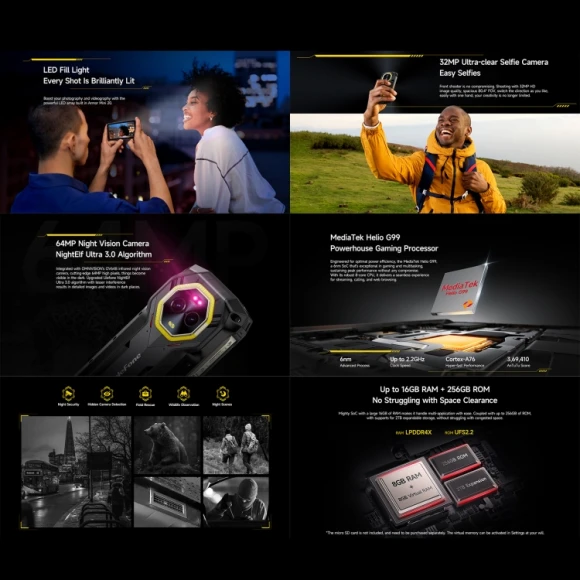 Armor Mini 20 Rugged Phone — Smartphones, Ulefone
