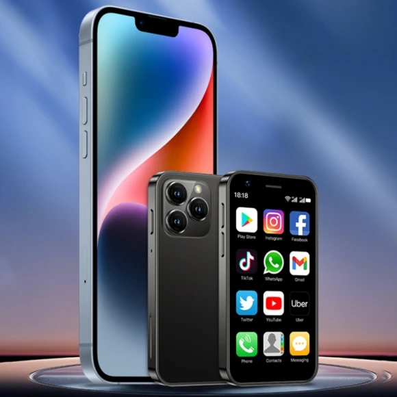 Mobile phone, Black — Smartphones, SOYES