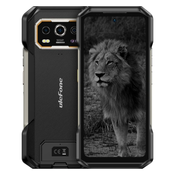 Rugged Phone, Black, 12GB+256GB — Smartphones, Ulefone