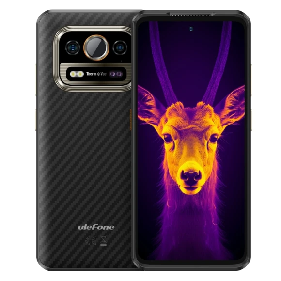 Rugged phone, Frost Black, 8GB+256GB — Smartphones, Ulefone