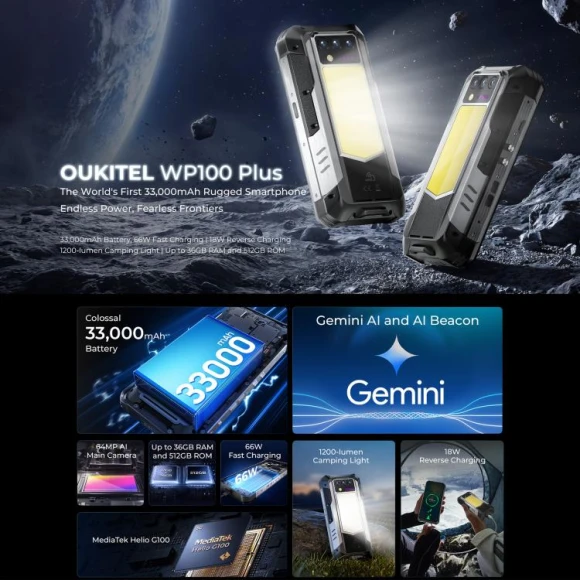 Rugged Phone — Smartphones, OUKITEL