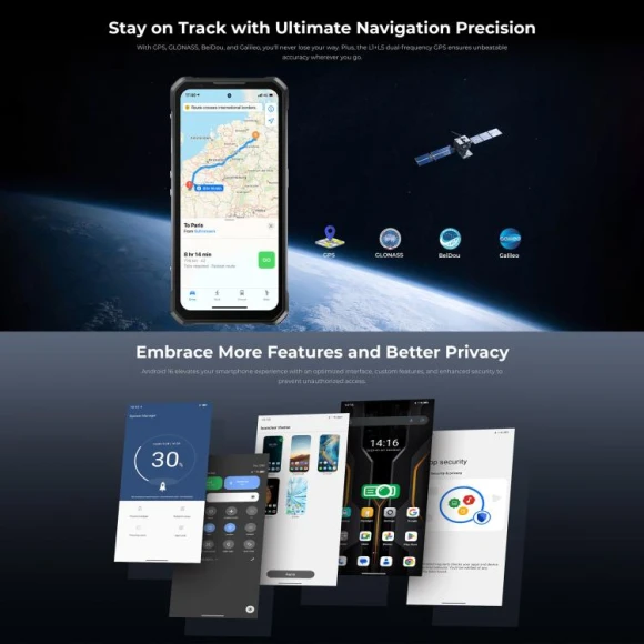 Rugged Phone — Smartphones, OUKITEL