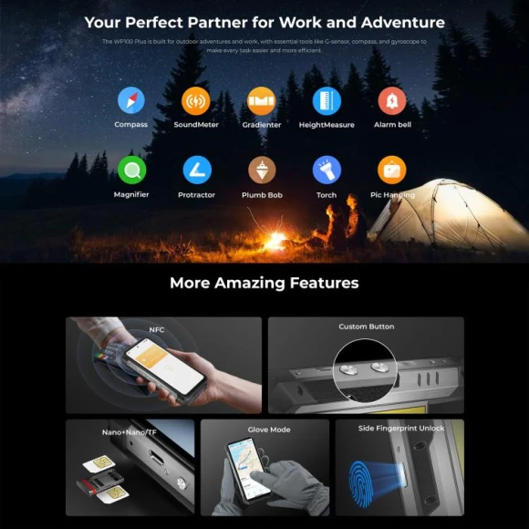 Rugged Phone — Smartphones, OUKITEL