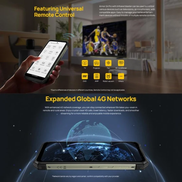Rugged smartphone, 12GB RAM + 256GB storage — Smartphones, Ulefone