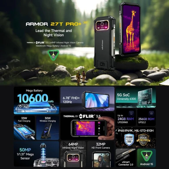 Rugged smartphone — Smartphones, Ulefone