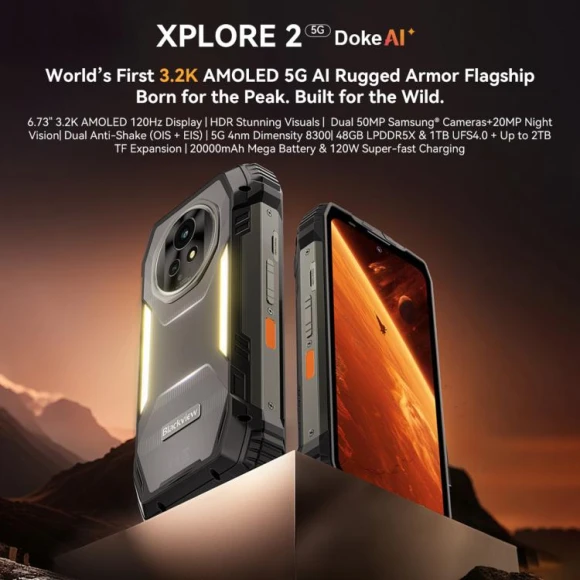 6.73-inch AMOLED Smartphone — Smartphones, Blackview
