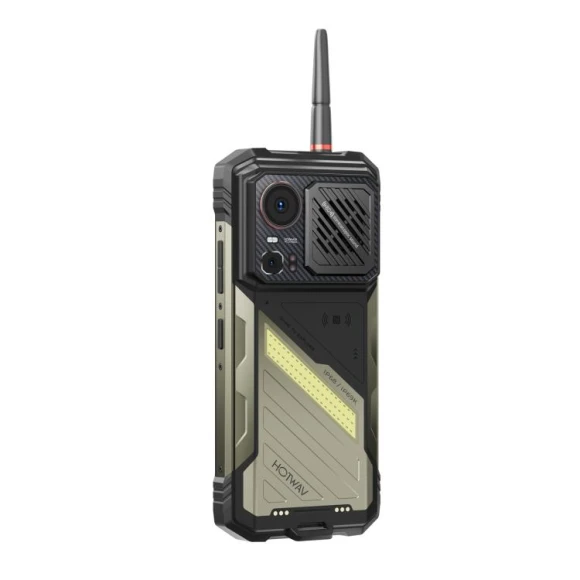 Black Rugged Phone — Smartphones, HOTWAV