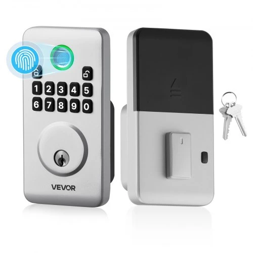 Fingerprint Electronic Deadbolt Door Lock — Smart Lock, VEVOR