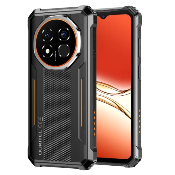 G6 Rugged Smartphone, Orange — Smartphones, OUKITEL