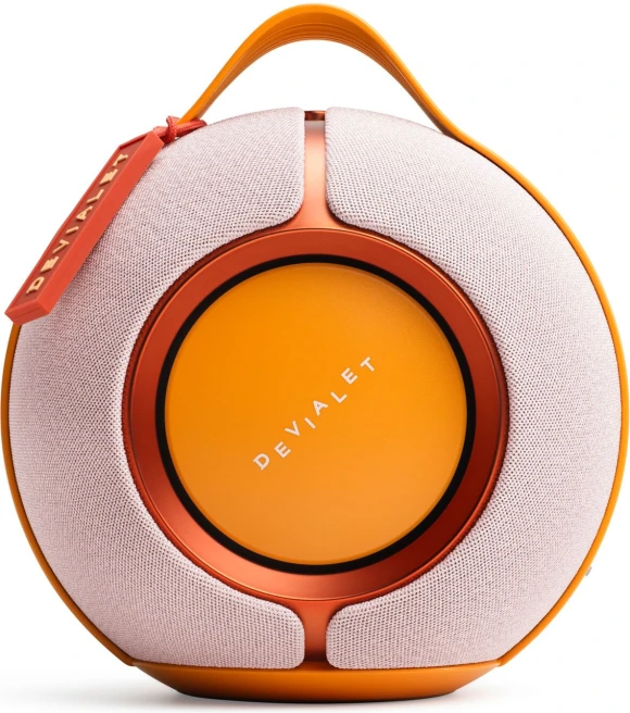 Mania Cloud Pink Rose Bloom Portable Smart Speaker with Cocoon Gift Case — Smart Speaker, Devialet