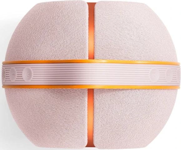 Mania Cloud Pink Rose Bloom Portable Smart Speaker with Cocoon Gift Case — Smart Speaker, Devialet