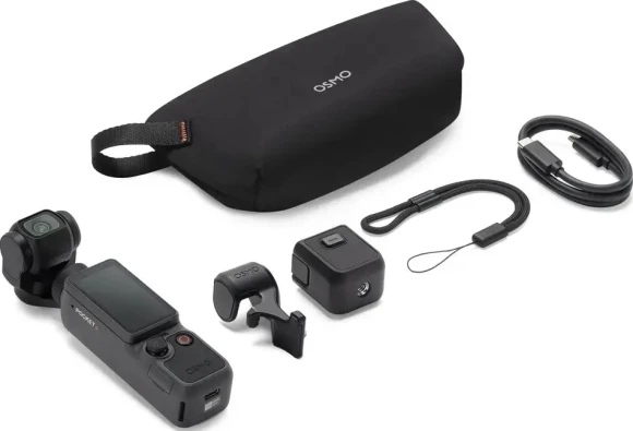 Osmo Pocket 4 Camera, Standard Combo, Black — Digital Cameras & Camcorders, DJI
