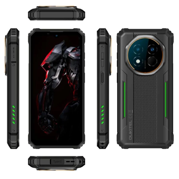Rugged Phone G6, Green — Smartphones, OUKITEL