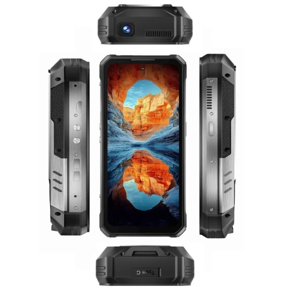 Rugged Projector Phone, 12GB RAM + 512GB ROM, Black — Smartphones, OUKITEL