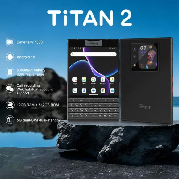 Titan 2 12GB RAM + 512GB storage mobile phone — Smartphones, Unihertz