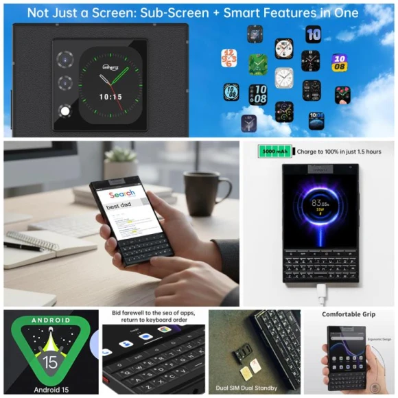Titan 2 12GB RAM + 512GB storage mobile phone — Smartphones, Unihertz