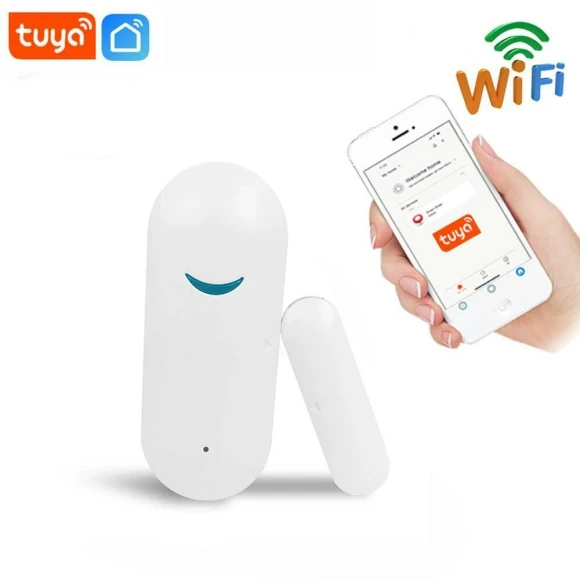 Wi-Fi Door/Window Magnetic Sensor — Motion Sensor, Tuya