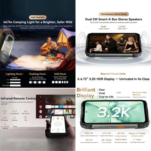 XPLORE 2 Smartphone — Smartphones, Blackview