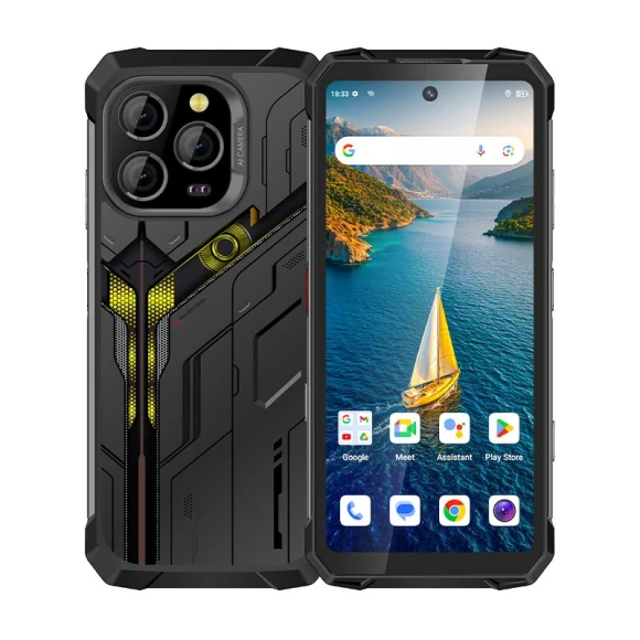 Mobile Phone with 48 MP Main and 20 MP Infrared Night Vision Cameras — Smartphones, UNIWA