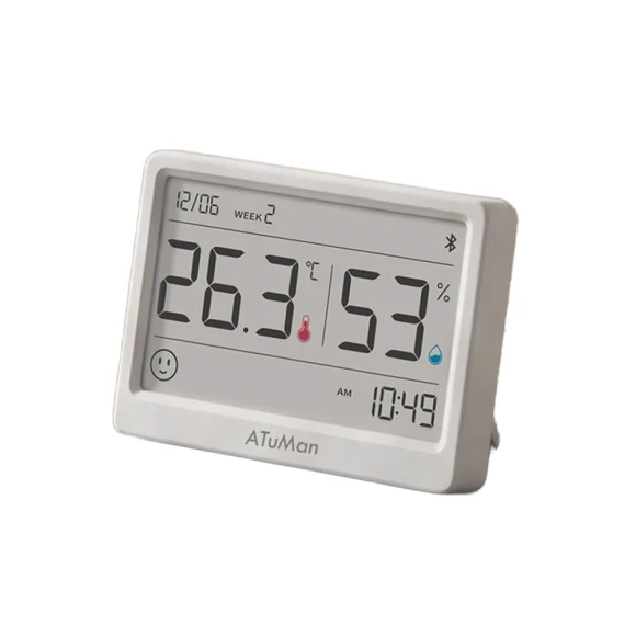 Ink-Screen Clock and Humidity Thermometer — Temperature & Humidity Sensor, AtuMan
