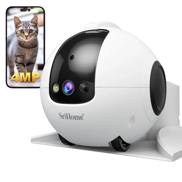Mobile Pet Camera Robot — Security Camera, SriHome