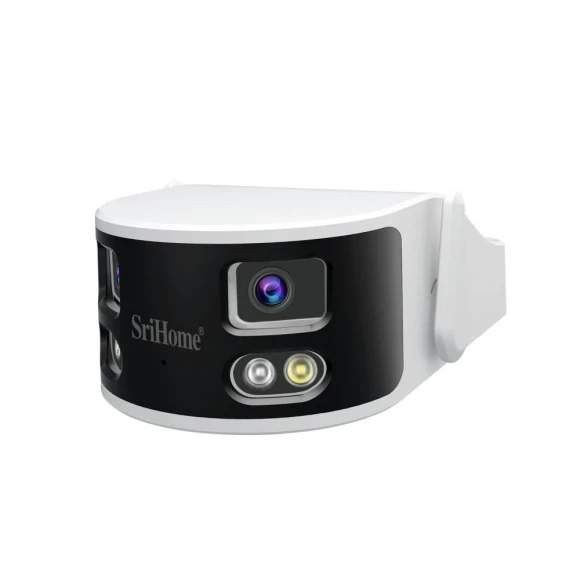 Wi-Fi IP Security Camera, Dual-Lens 180° Panoramic View — Security Camera, SriHome