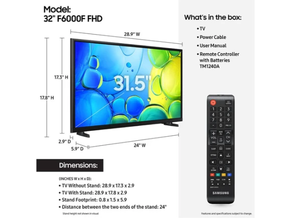 32-inch-class Smart TV — Smart TV, Samsung