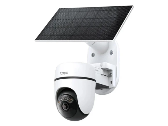 3K Pan/Tilt Security Camera, Battery Powered, Solar-Charged — Security Camera, TP-Link