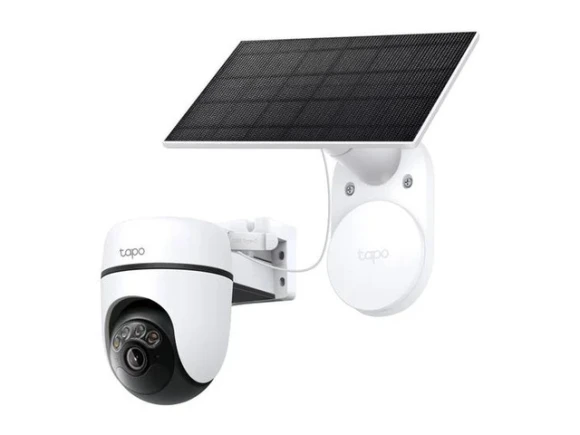3K Pan/Tilt Security Camera, Battery Powered, Solar-Charged — Security Camera, TP-Link