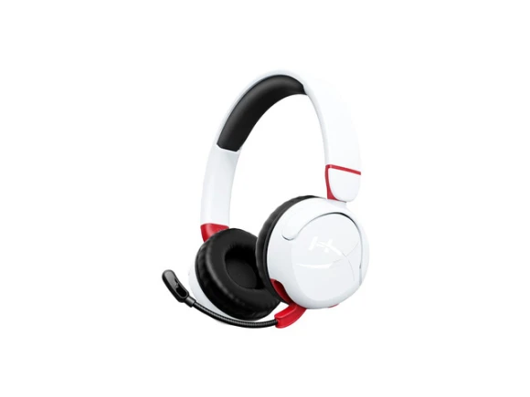 White Wireless Gaming Headset — Wireless Earbuds, HyperX