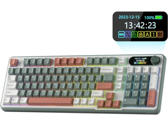 96% Mechanical Keyboard — Bluetooth Keyboard, RK ROYAL KLUDGE