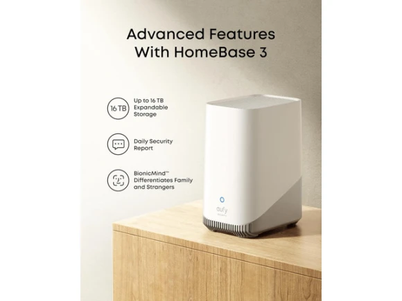 4K Solar-Powered Security Camera Kit with Built-In Storage — Security Camera, eufy