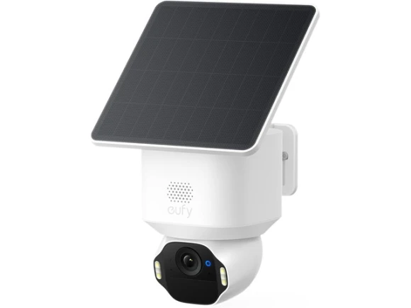 4K Ultra HD Solar Security Camera with Pan and Tilt — Security Camera, eufy