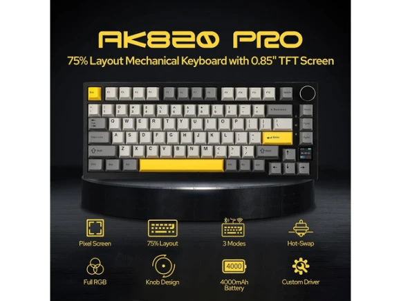 75% Mechanical Keyboard — Bluetooth Keyboard, EPOMAKER Ajazz