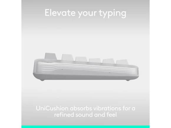 Wireless Mechanical Keyboard, Off-white — Bluetooth Keyboard, Logitech