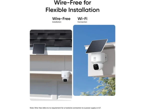 Wireless Outdoor Security Camera, 2 Pack — Security Camera, eufy