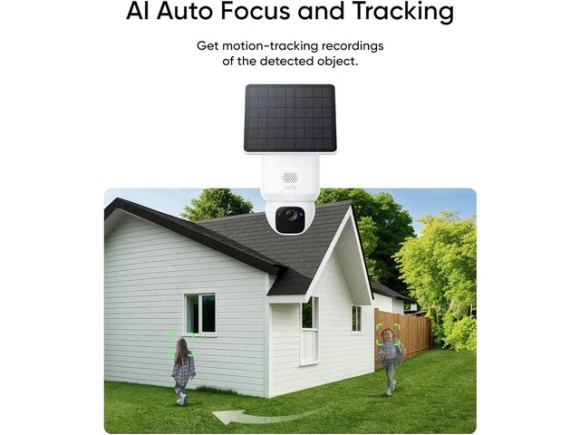 Wireless Security Camera, 2-Cam Kit, White — Security Camera, eufy