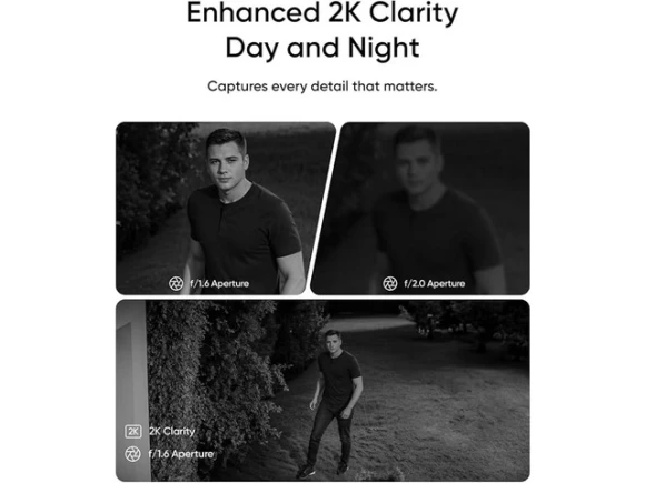 Wireless Security Camera, 2-Cam Kit, White — Security Camera, eufy