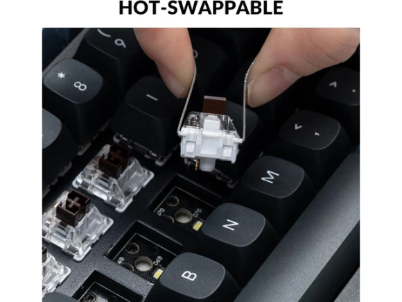 Full-Size Mechanical Keyboard — Bluetooth Keyboard, Keychron