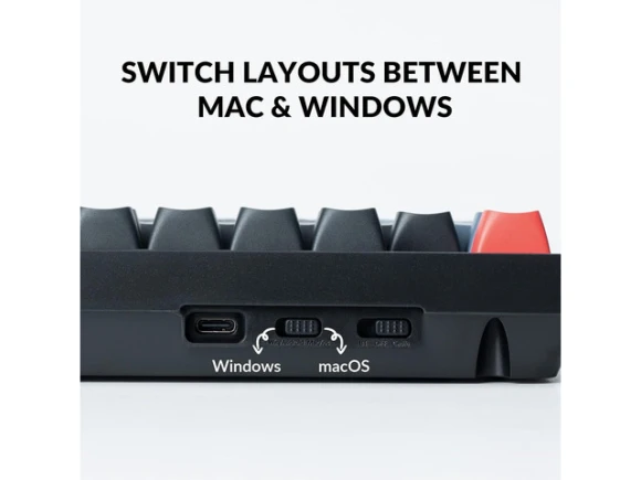 Full-Size Mechanical Keyboard — Bluetooth Keyboard, Keychron