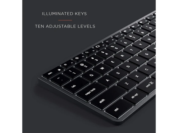 Slim X1 Backlit Bluetooth Keyboard — Bluetooth Keyboard, Satechi