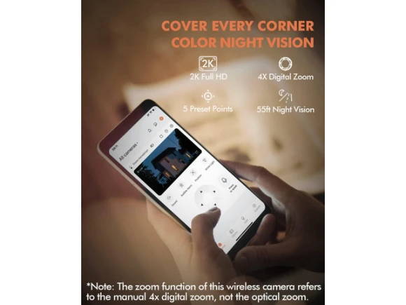 Wireless Outdoor Security Camera — Security Camera, DZEES