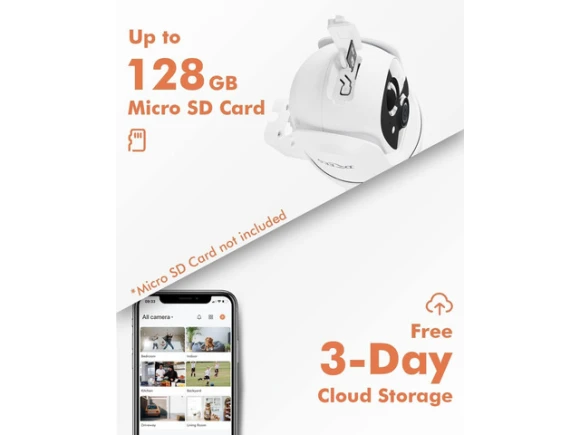 Wireless Outdoor Security Camera — Security Camera, DZEES