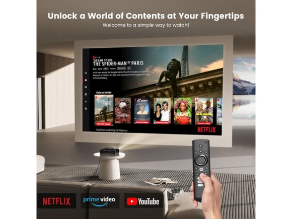 1080P Portable Projector — Smart Projector, ONOAYO