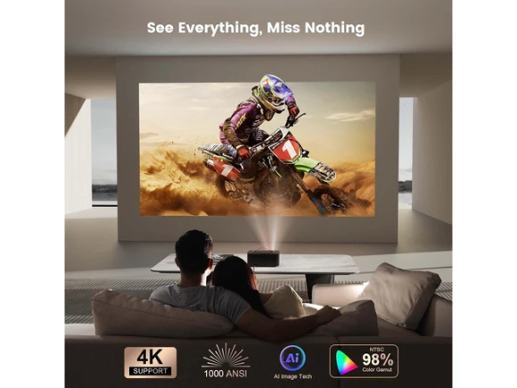 1080P Portable Projector — Smart Projector, ONOAYO