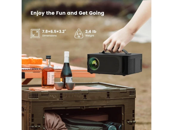 1080P Portable Projector — Smart Projector, ONOAYO